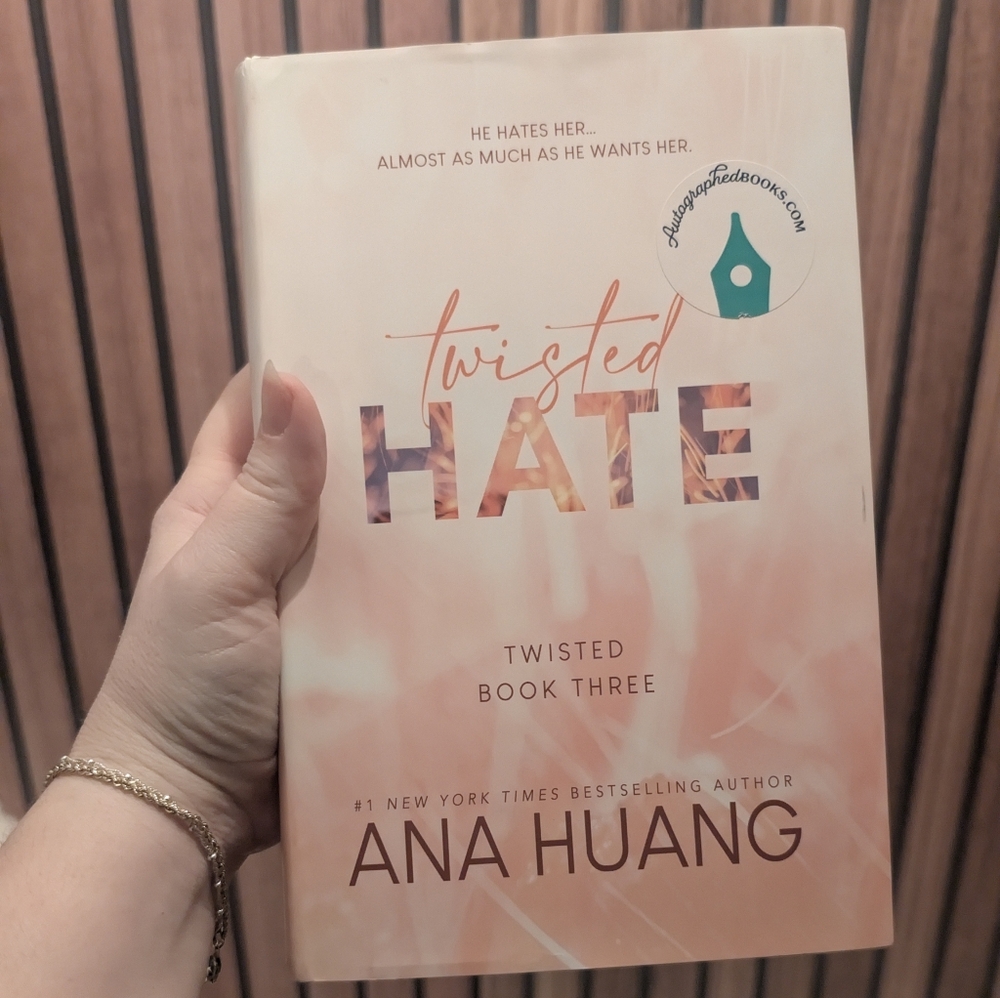 Twisted Hate Book by Ana Huang Signed